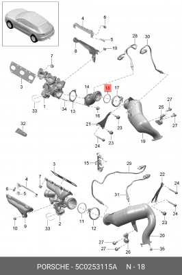 AUDI/SEAT/SKODA/VW 5C0 253 115 A VAG
