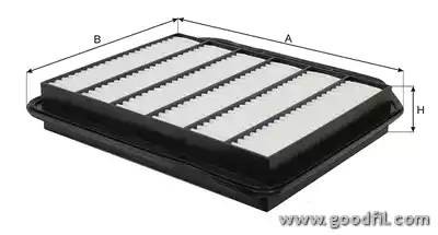 Фильтр воздушный AG387 AG 387 GOODWILL