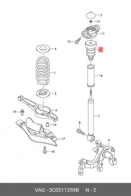 VAG 3C0 511 359 B VAG
