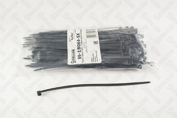 к-кт стяжек пластиковых! 100шт. 4.5х200\ 89-18064-SX STELLOX