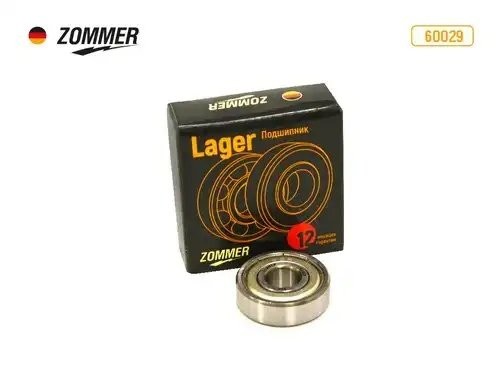 Подшипник 60029 (629) сдвижной двери ГАЗ 3221, 2705 60029 ZOMMER