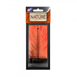 27566N 27566N RUSEFF Ароматизатор подвесной картонный NATURE LINE Fresh Citrus 27566N RUSEFF