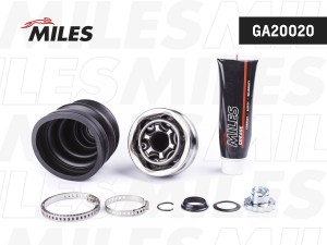 ШРУС наружный VW POLO седан RUS 11-/SKODA RAPID/FABIA/ROOMSTER 1.2-2.0 00- (GKN  GA20020 MILES