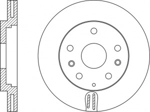 Диск тормозной MAZDA CX-7/CX-9 07-  RN1503 RN1503 NIBK