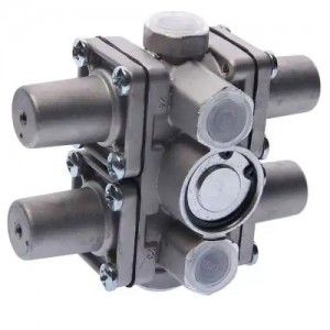 Клапан ЗИЛ,КАМАЗ,МАЗ,МЗКТ,ПАЗ защитный 4-х контурный MEGAPOWER 350-14-003 MEGA POWER