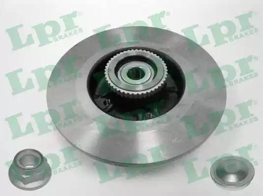Диск тормозной задний RENAULT MEGANE I R1009PCA R1009PCA LPR
