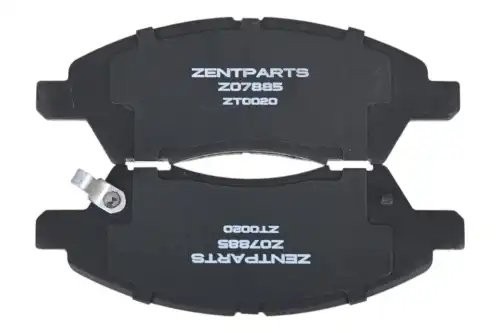 колодки тор. диск. перед. с антиск. пл.! (P56070)\ Nissan Micra 3 K12 02> Z07885 ZENTPARTS