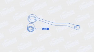 Сайлентблок рычага передней подвески BMW X3 II (F25)/X4 (F26) SB884 SB884 FINWHALE