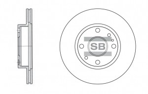 Тормозной диск SD2023 SD2023 SANGSIN