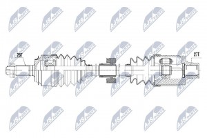 привод правый!\ Honda Civic 1.8 05> NPWHD047 NTY