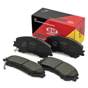 Колодки тормозные дисковые передние FD3340 FD3340 BM MOTORSPORT