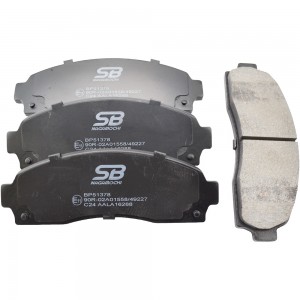 Колодки дисковые CH Equinox 3.4L 05-06, FO Explorer 4.0L 99-02, Ranger 4.0L 03-0 BP51378 SB NAGAMOCHI