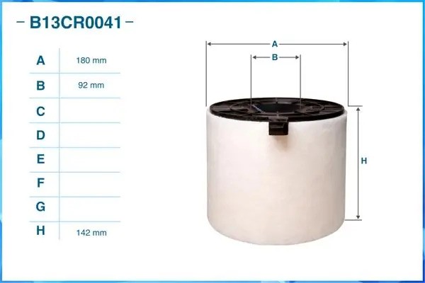 Фильтр воздушный B13CR0041 B13CR0041 CWORKS