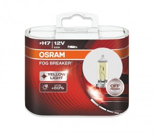 Лампа 12V H7 55W PX26d 2600K бокс (2шт.) Fog Breaker OSRAM 62210FBR-HCB OSRAM