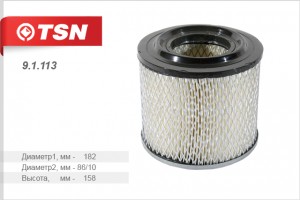Фильтр воздушный 91113 91113 TSN