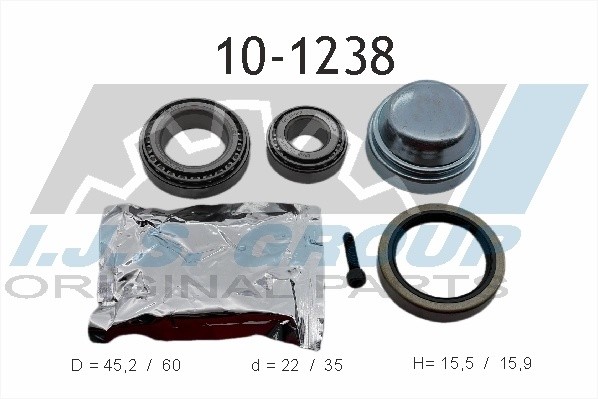 Подшипник ступичный CHRYSLER: CROSSFIRE 3.2/SRT-6 03-08, CROSSFIRE Roadster 3.2/ 101238 IJS GROUP