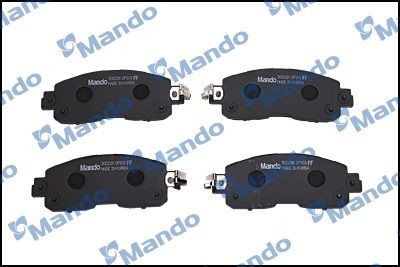 Колодки тормозные NISSAN Teana (14-) передние (4шт.) MANDO MPN18 MANDO