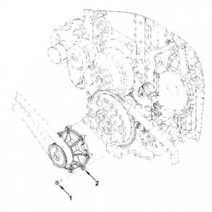Насос водяной 3310 дв.Cummins 3.8 (5257960 / 5288908 / 5333035) (Haffen) 0201 HAFFEN