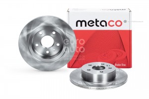 Диск тормозной задний 3060007 METACO