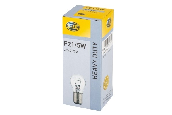 Лампа накаливания 24V P21/5W (BAY15D) HELLA 8GD002078-241 HELLA