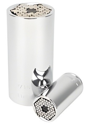 Головка торцевая 3/8" (7-19) "АвтоDело" (универсальная) 39000 AVTO DELO