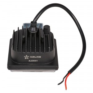 Фара светодиодная "AIRLINE" 76х76х46 мм 12W 12/24V (4 LED направленный свет, ква ALED001 AIRLINE