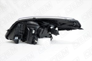 Фара правая Renault Sandero 1 (2009-2014) Stepway, черная OEM0117FR OEMPARTS
