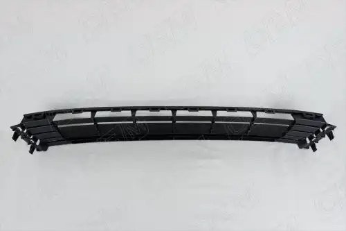 Решетка в бампер нижняя Volkswagen Polo sedan 5 2015-2020, под хромированную нак OEM3675 OEMPARTS