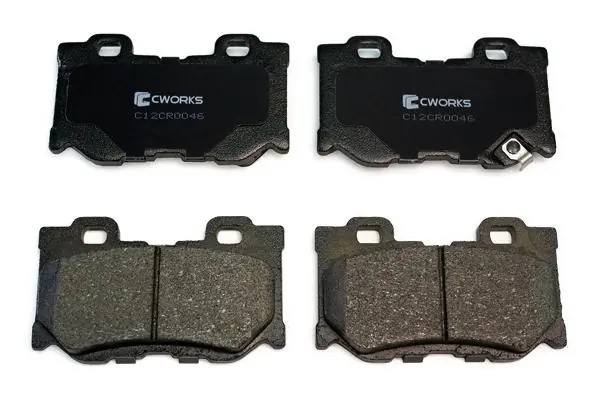 Тормозные колодки задние Low Metallic C12CR0046 C12CR0046 CWORKS