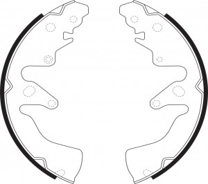 Колодки тормозные барабанные SUZUKI GRAND VITARA 05- BS29970 BS29970 SB NAGAMOCHI