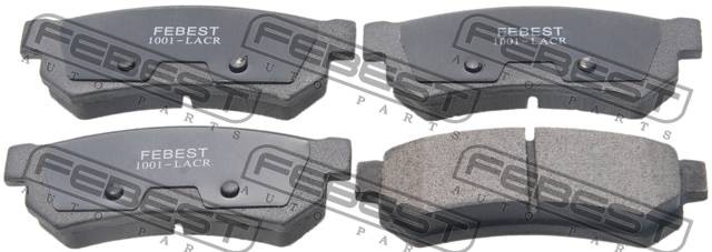 Колодки задние CHEVROLET LACETTI 1001-LACR 1001-LACR FEBEST