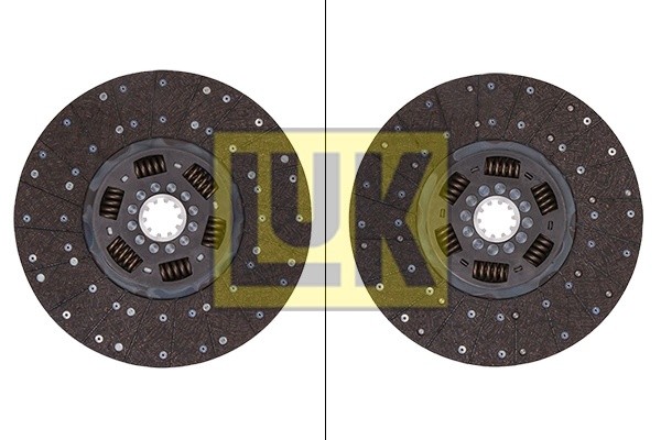 диск сцепления! 360TZFA 10N-1 1/2' L=38 \MAN 6/8.103/153/163D0824LFL,D0826LFL,DA 336000710 LUK