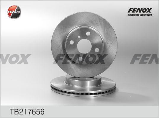 TB217656 диск тормозной передний!\ Toyota Yaris 1.0 05> TB217656 FENOX