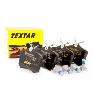 Колодки тормозные VW AUDI SEAT SKODA задние (4шт.) TEXTAR 2355402 TEXTAR