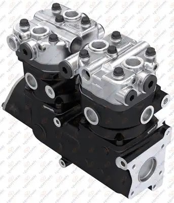 Компрессор воздушный 2-х цилиндровый Тормозной Компрессор 01.03.018 YUMAK