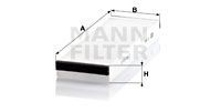 Фильтр салонный CU3023-2 CU 3023-2 MANN FILTER