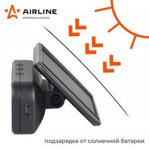 Система контроля давления в шинах TPMS, 4 внеш. датчика, дисплей на лоб. стекло, AEBJ002 AIRLINE
