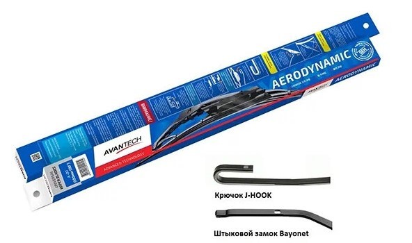 Щетка стеклоочистителя Avantech Aerodynamic 375мм ( 15'' ) A15U AVANTECH