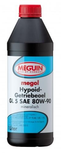 4868 Meguin Мин. тр.масло Megol Hypoid-Getriebeoel 80W-90 GL-5 (1л) 4868 MEGUIN