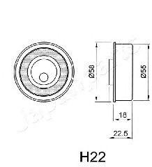 MITSUBISHI/HYUNDAI/KIA BE-H22 JAPAN PARTS GROUP