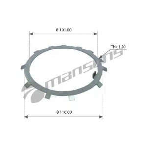 Шайба КАМАЗ-5490 MERCEDES ступицы MANSONS 700.288 MANSONS