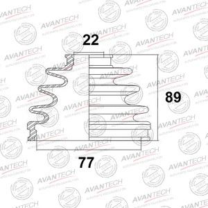 Пыльник привода Avantech BD0119 AVANTECH