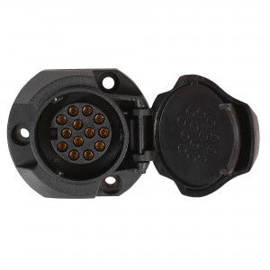 Разъем электрический прицепа ISO 11446 13-полюсный (розетка пластик) AIRLINE ATE06 AIRLINE