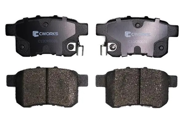 Тормозные колодки задние Low Metallic C12CR0031 C12CR0031 CWORKS