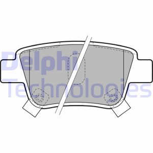 LP1785 колодки дисковые з.\ Toyota Avensis 1.6i-2.4D-4D 03> LP1785 DELPHI