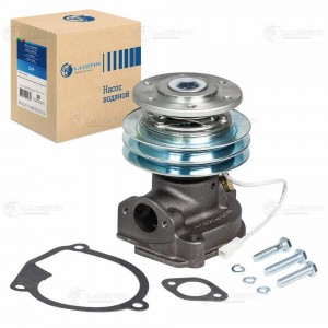 Насос водяной Д-245.7Е3 ГАЗ Валдай 2-х ручьевой с муфтой 12V LUZAR LWP0615 LUZAR