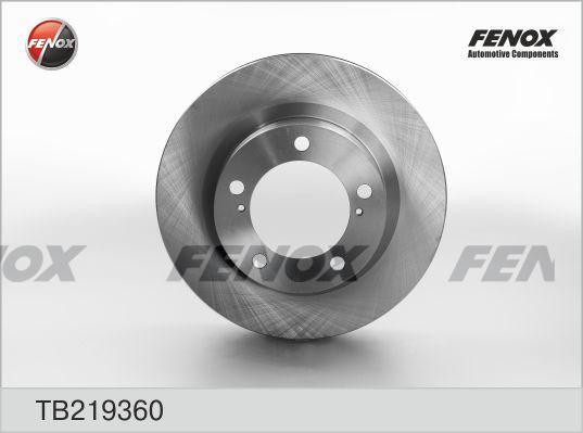 Диск тормозной Toyota Land Cruiser (J200) 07-  2шт TB219360 FENOX
