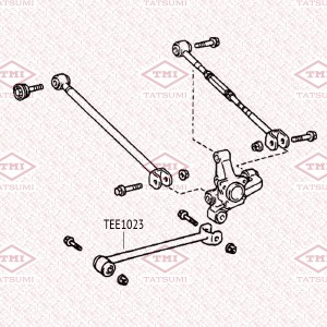 TOYOTA CAMRY V40 (2006-2011) TEE1023 TATSUMI