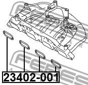 Прокладка впускного коллектора SKODA OCTAVIA 1Z 2004-2013 23402-001 23402-001 FEBEST