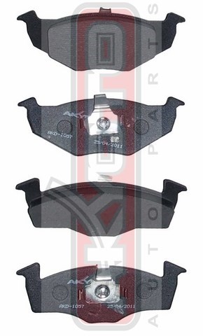 КОЛОДКИ ТОРМОЗНЫЕ ПЕРЕДНИЕ AKD1057 AKD-1057 AKYOTO